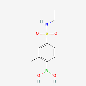 B572966 4-(N-Ethylsulfamoyl)-2-methylphenylboronic acid CAS No. 1217501-46-6