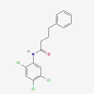 4-phenyl-N-(2,4,5-trichlorophenyl)butanamide