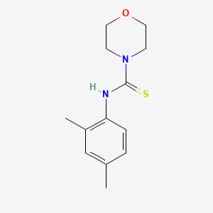 molecular formula C13H18N2OS B5729927 N-(2,4-dimethylphenyl)-4-morpholinecarbothioamide 
