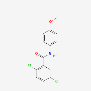 molecular formula C15H13Cl2NO2 B5730027 2,5-dichloro-N-(4-ethoxyphenyl)benzamide 