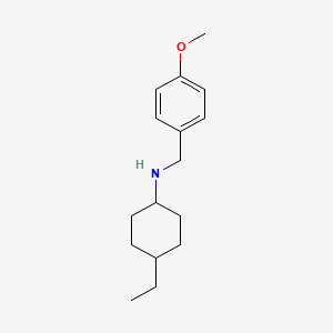 molecular formula C16H25NO B5730428 (4-ethylcyclohexyl)(4-methoxybenzyl)amine 
