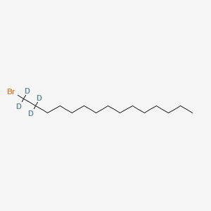 molecular formula C15H31Br B573045 1-Bromopentadecane-1,1,2,2-d4 CAS No. 1219798-87-4