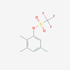 molecular formula C10H11F3O3S B057307 2,3,5-三甲苯基三氟甲磺酸酯 CAS No. 209684-76-4