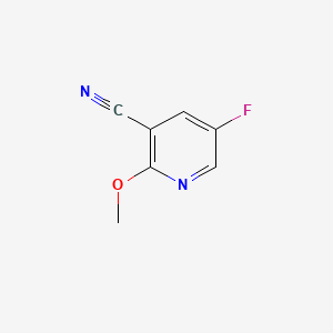 5-Fluoro-2-methoxynicotinonitrile