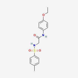 N~1~-(4-ethoxyphenyl)-N~2~-[(4-methylphenyl)sulfonyl]glycinamide