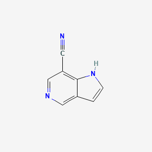 1H-Pyrrolo[3,2-C]pyridine-7-carbonitrile