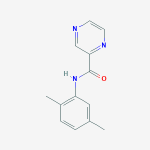 molecular formula C13H13N3O B5730777 N-(2,5-dimethylphenyl)-2-pyrazinecarboxamide 