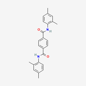 molecular formula C24H24N2O2 B5731052 N,N'-bis(2,4-dimethylphenyl)terephthalamide 