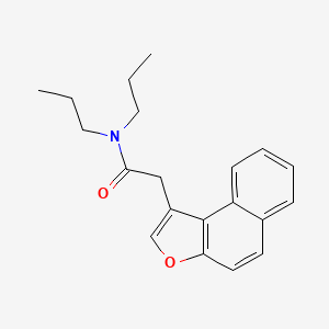 molecular formula C20H23NO2 B5731132 2-naphtho[2,1-b]furan-1-yl-N,N-dipropylacetamide 