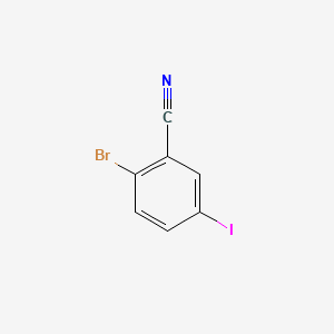 molecular formula C7H3BrIN B573123 2-Bromo-5-iodobenzonitrile CAS No. 1252046-13-1