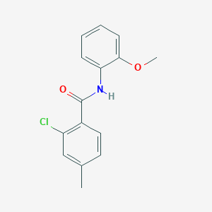 2-chloro-N-(2-methoxyphenyl)-4-methylbenzamide