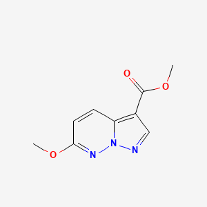 Methyl 6-methoxypyrazolo[1,5-b]pyridazine-3-carboxylate