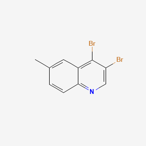 3,4-Dibromo-6-methylquinoline