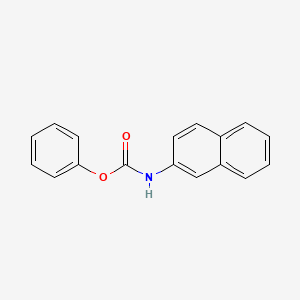 molecular formula C17H13NO2 B5731618 phenyl 2-naphthylcarbamate 