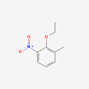 molecular formula C9H11NO3 B573169 2-Ethoxy-3-nitrotoluene CAS No. 1208074-91-2