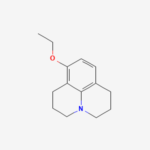 molecular formula C14H19NO B573181 6-Ethoxy-1-azatricyclo[7.3.1.05,13]trideca-5,7,9(13)-triene CAS No. 182056-26-4