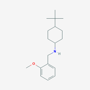 molecular formula C18H29NO B5731821 (4-tert-butylcyclohexyl)(2-methoxybenzyl)amine 