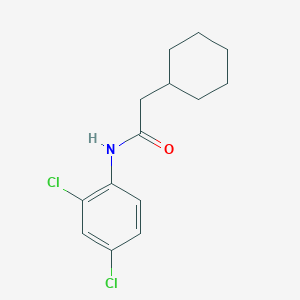 molecular formula C14H17Cl2NO B5731857 2-cyclohexyl-N-(2,4-dichlorophenyl)acetamide 