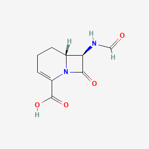 (6R,7R)-7-formamido-8-oxo-1-azabicyclo[4.2.0]oct-2-ene-2-carboxylic acid