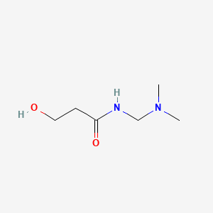 B573256 N-((Dimethylamino)methyl)-3-hydroxypropanamide CAS No. 175385-66-7
