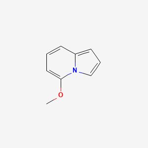 B573258 5-Methoxyindolizine CAS No. 195615-11-3