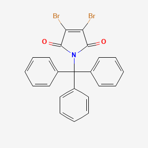 B573264 N-Trityl-2,3-dibromomaleimide CAS No. 160989-35-5