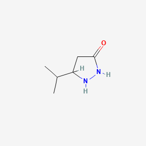 5-Isopropyl-3-pyrazolidinone