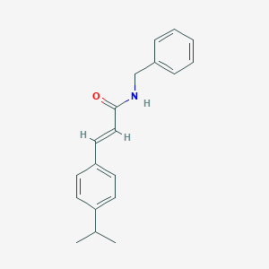 molecular formula C19H21NO B5732989 N-benzyl-3-(4-isopropylphenyl)acrylamide 