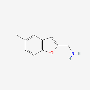 (5-Methyl-1-benzofuran-2-yl)methanamine