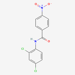 molecular formula C13H8Cl2N2O3 B5733195 N-(2,4-dichlorophenyl)-4-nitrobenzamide CAS No. 10282-60-7