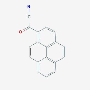 molecular formula C18H9NO B057332 芘-1-羰基氰化物 CAS No. 124679-13-6