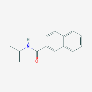 molecular formula C14H15NO B5733202 N-isopropyl-2-naphthamide CAS No. 64141-94-2