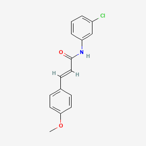 (E)-N-(3-chlorophenyl)-3-(4-methoxyphenyl)prop-2-enamide