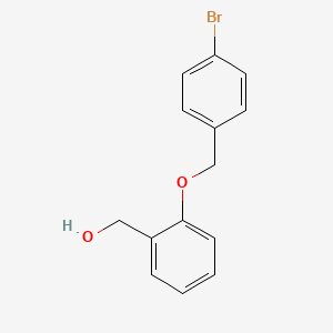 [2-[(4-Bromophenyl)methoxy]phenyl]methanol