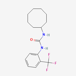 N-cyclooctyl-N'-[2-(trifluoromethyl)phenyl]urea