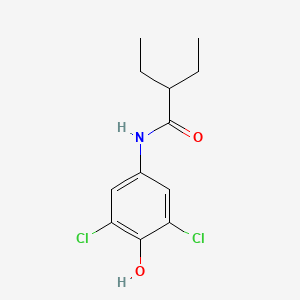 molecular formula C12H15Cl2NO2 B5733613 N-(3,5-dichloro-4-hydroxyphenyl)-2-ethylbutanamide 