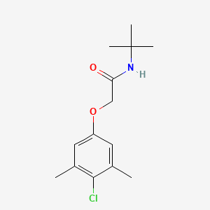 N-tert-butyl-2-(4-chloro-3,5-dimethylphenoxy)acetamide