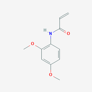 molecular formula C11H13NO3 B5733797 N-(2,4-二甲氧基苯基)丙烯酰胺 