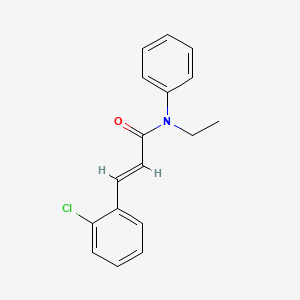 3-(2-chlorophenyl)-N-ethyl-N-phenylacrylamide
