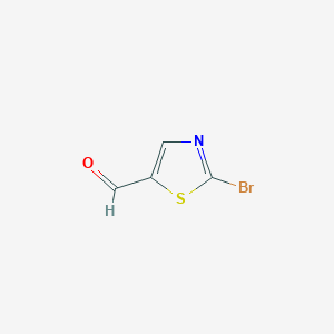 molecular formula C4H2BrNOS B057339 2-溴-5-甲酰基噻唑 CAS No. 464192-28-7
