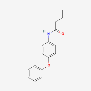 N-(4-phenoxyphenyl)butanamide