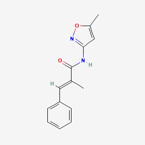 2-methyl-N-(5-methyl-3-isoxazolyl)-3-phenylacrylamide