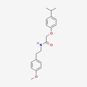 2-(4-isopropylphenoxy)-N-[2-(4-methoxyphenyl)ethyl]acetamide