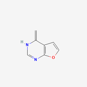 4-Methylene-1,4-dihydrofuro[2,3-d]pyrimidine