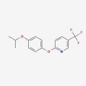 2-(4-isopropoxyphenoxy)-5-(trifluoromethyl)pyridine