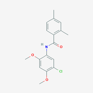 N-(5-chloro-2,4-dimethoxyphenyl)-2,4-dimethylbenzamide