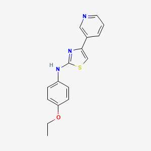 N-(4-ethoxyphenyl)-4-(3-pyridinyl)-1,3-thiazol-2-amine