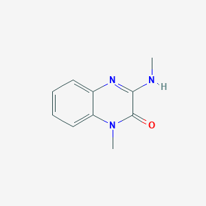 B057346 1-methyl-3-(methylamino)-2(1H)-quinoxalinone CAS No. 112072-67-0