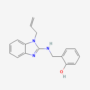 2-{[(1-allyl-1H-benzimidazol-2-yl)amino]methyl}phenol