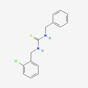 N-benzyl-N'-(2-chlorobenzyl)thiourea